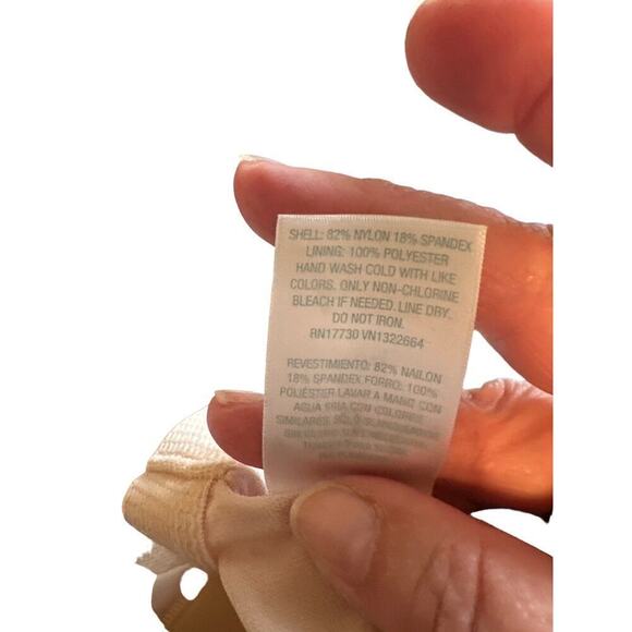 Kona Sol Women's Racerback Beach Boho Swimsuit Tankini Top Size 16W Multicolor - Picture 7 of 7